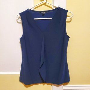 Roz & Ali Blue Sleeveless Top
